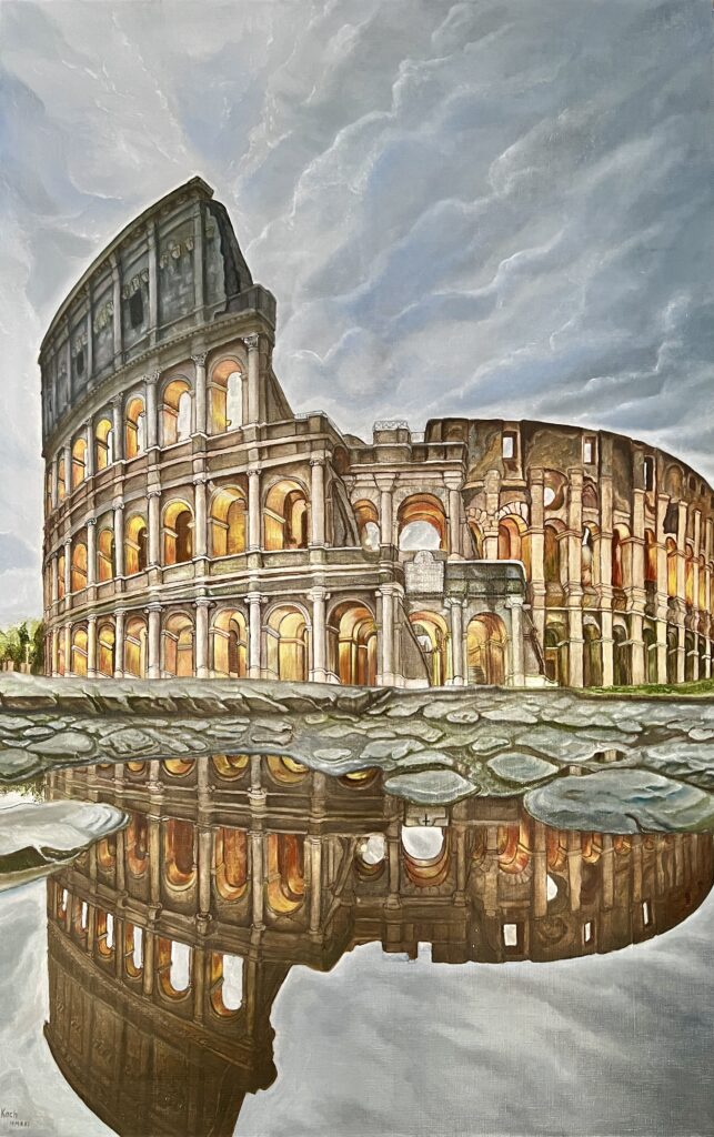 Колізей — картина олією Наталі Кохніченко | Coliseum, oil painting by Natali Kokhnichenko