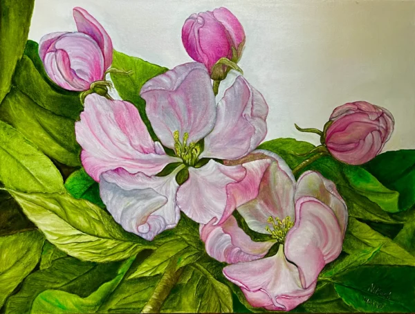 Весна творення (цвіт) — картина олією Наталі Кохніченко | Spring of creation, oil painting by Natali Kokhnichenko