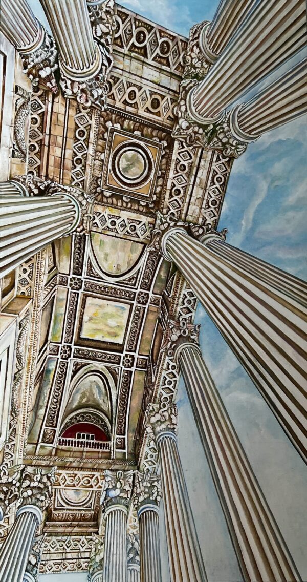 Пантеон — картина олією Наталі Кохніченко | Pantheon, oil painting by Natali Kokhnichenko