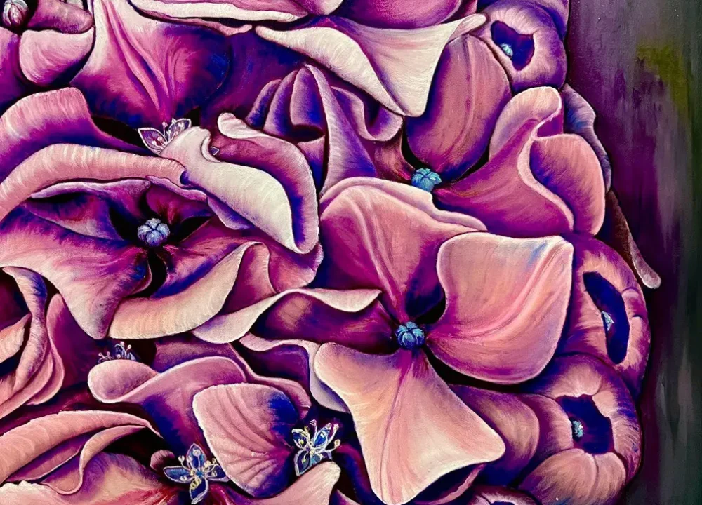 Hydrangea 2025 100х80